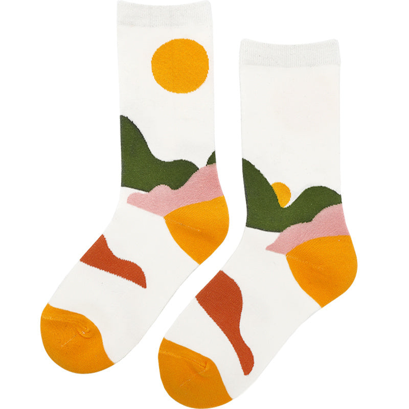 Wooden and asbestos socks street cute Limorista