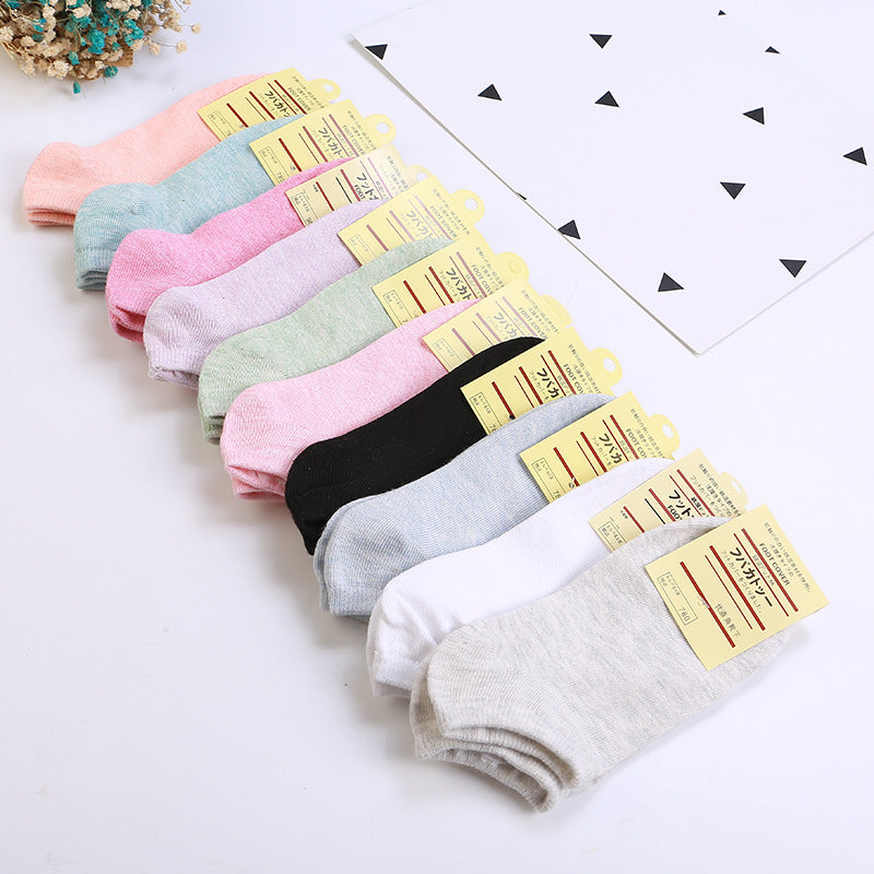 Solid color ladies socks Limorista