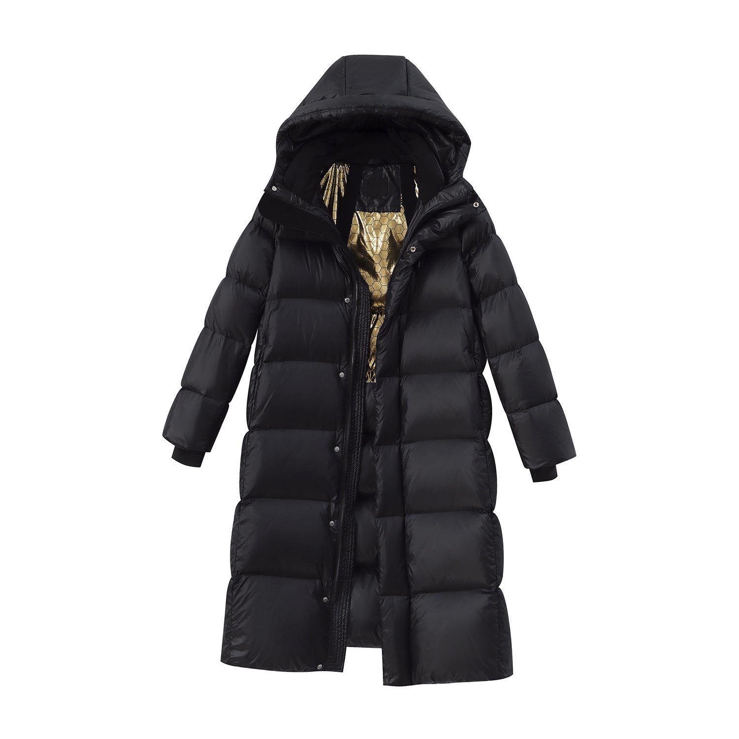 White Duck Down Mid-length Down Jacket Women Limorista