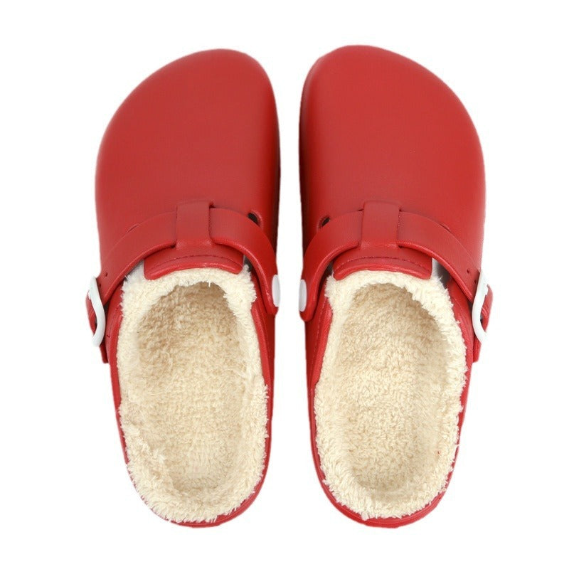Warm Indoor Mute Couple Household Cotton Slippers Limorista