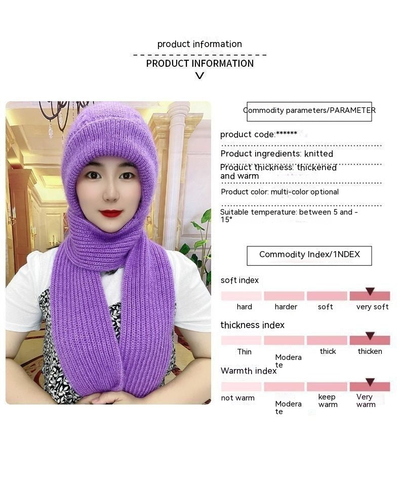 Autumn And Winter New Squirrel Woolen Yarn Braided Hat Limorista