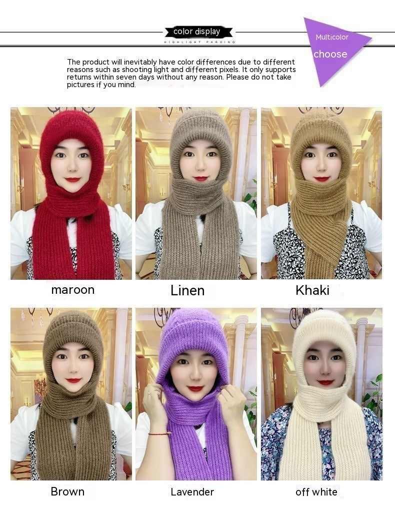 Autumn And Winter New Squirrel Woolen Yarn Braided Hat Limorista