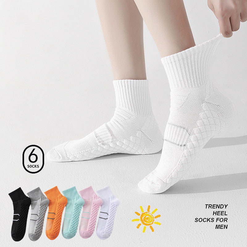 Running Exercise Towel Thickened Shock Absorption Non-slip Socks Limorista