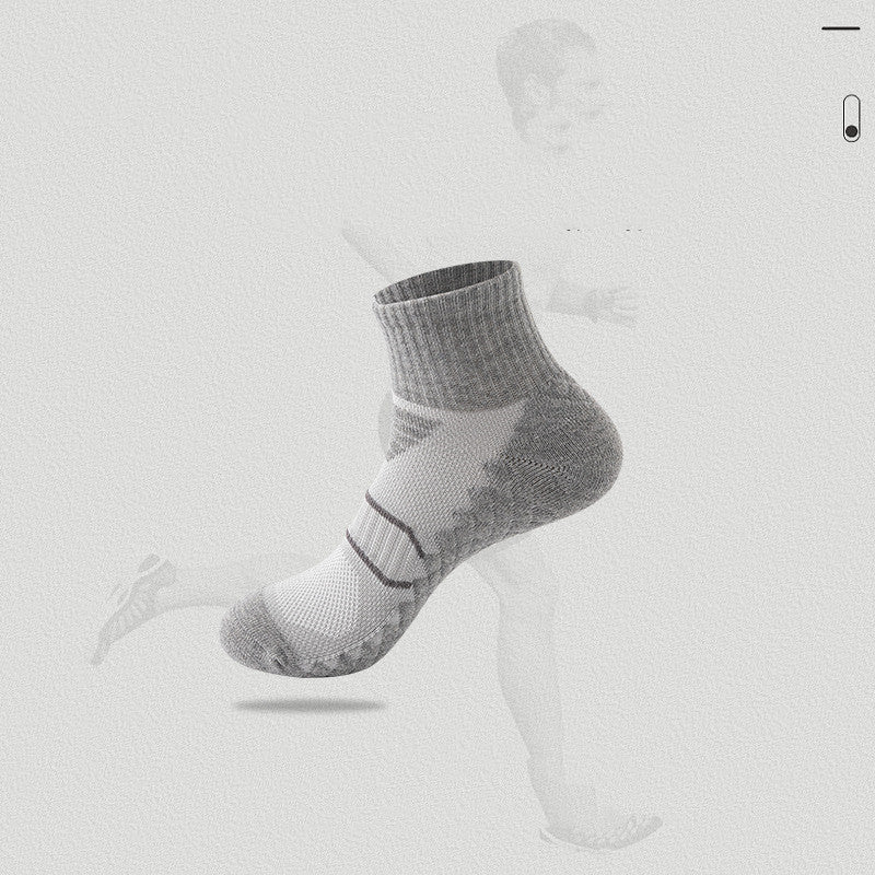 Running Exercise Towel Thickened Shock Absorption Non-slip Socks Limorista