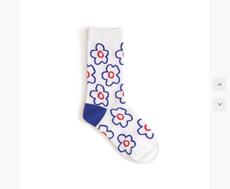 Cute cartoon flower socks cotton girl in stockings Limorista