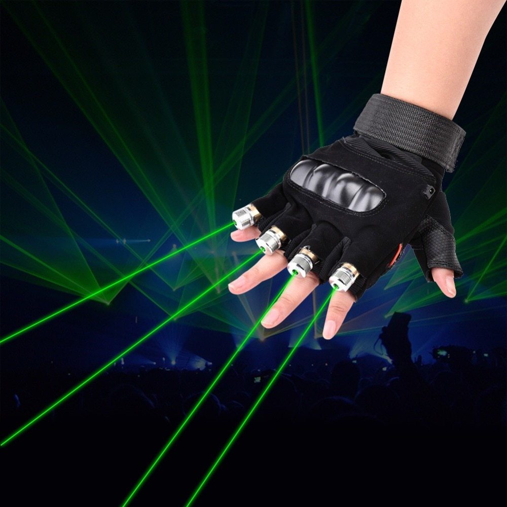 Stage Show Red Green Laser Gloves Limorista
