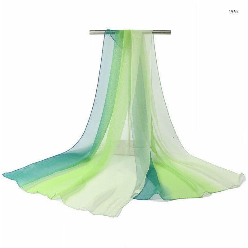Gradient silk shawl Limorista