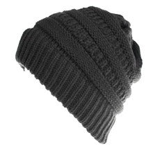 Mixed Color Knitted Wool Hat Ladies Non-labeled Ponytail Hat Limorista