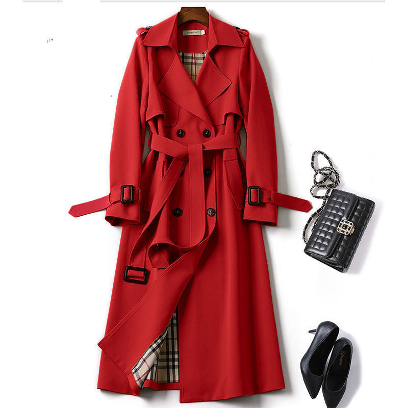 British style over the knee coat Limorista