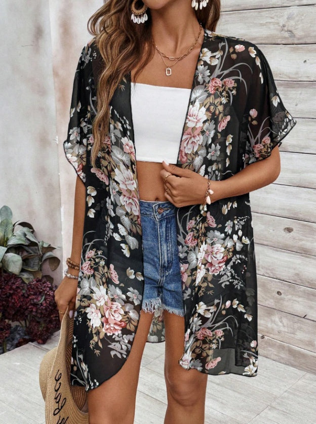 Summer Casual Short Sleeve Jacket For Women Limorista