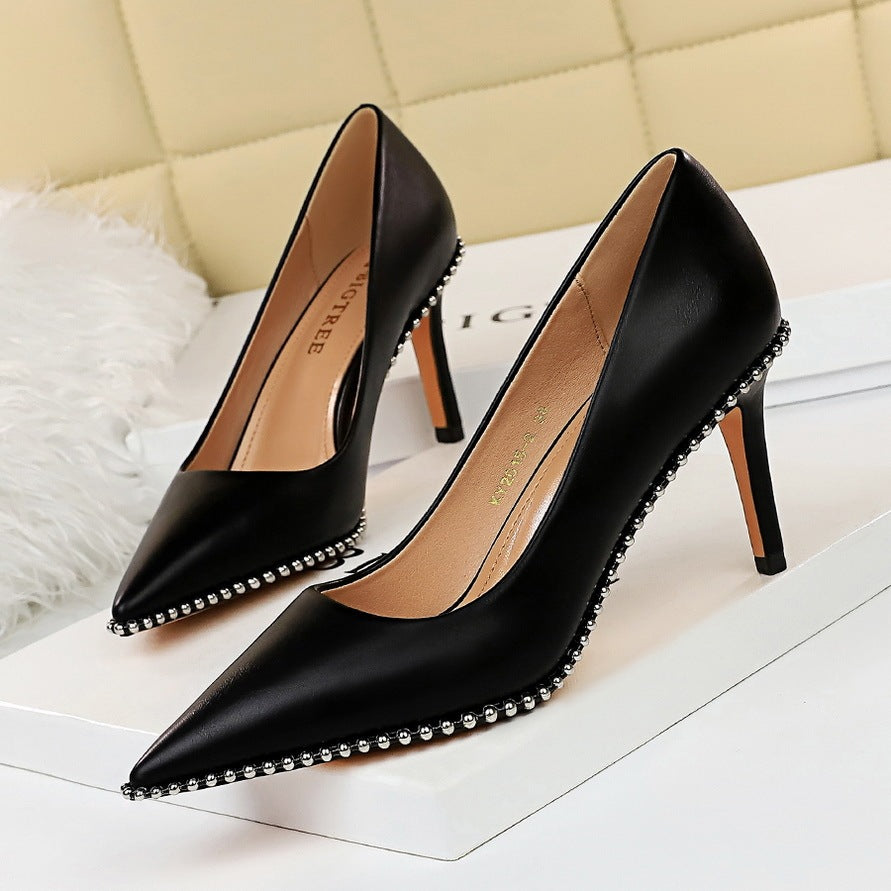 Studded high heels Limorista