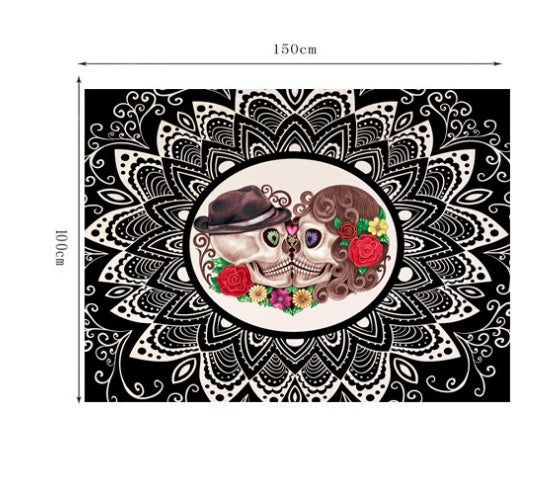 Square microfiber printed beach towel taro beach towel Limorista