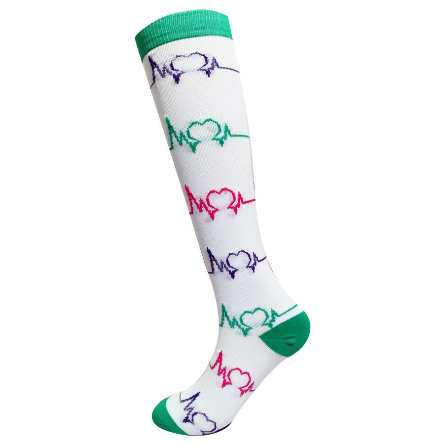 Ladies running stretch compression sports socks Limorista