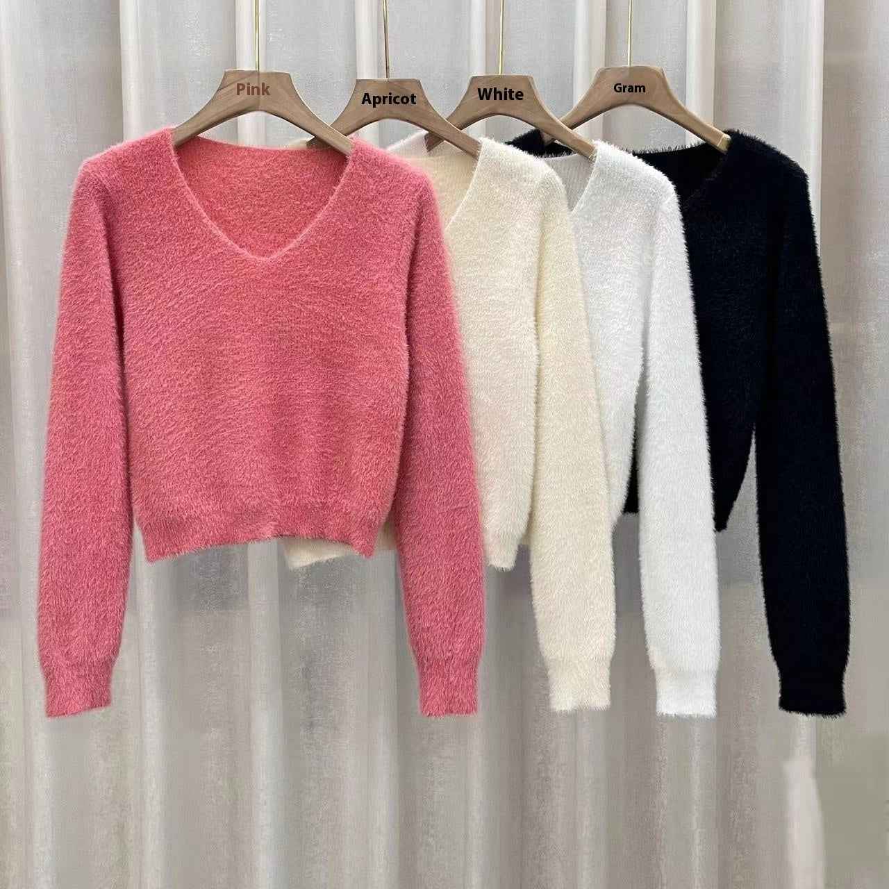 Limorista - Imitation Marten Knitted Women&