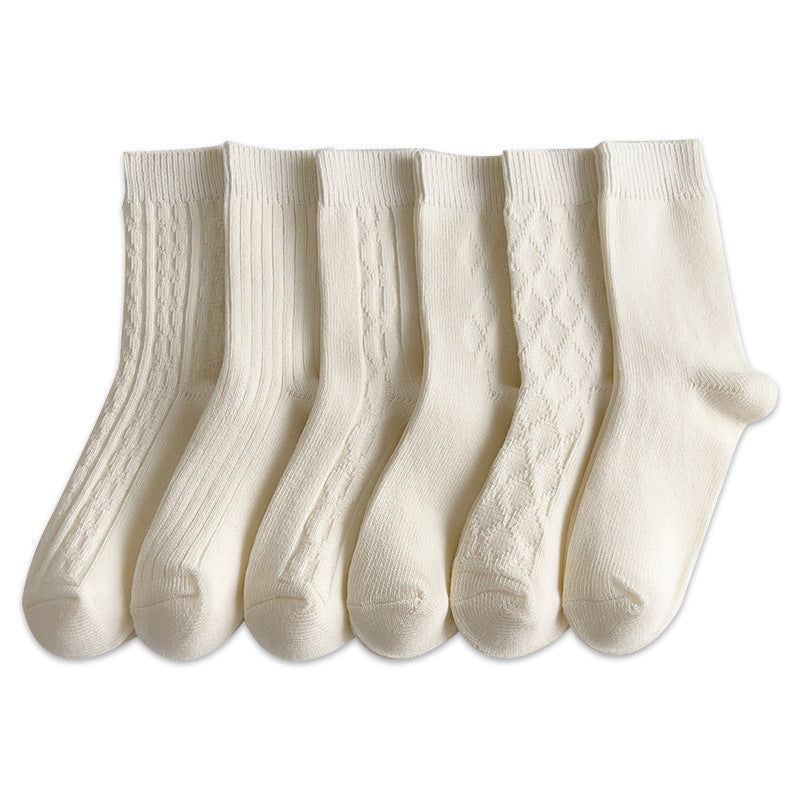 White Socks Women&