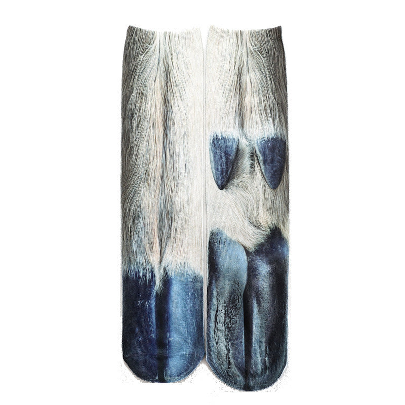 3D animal print socks Limorista