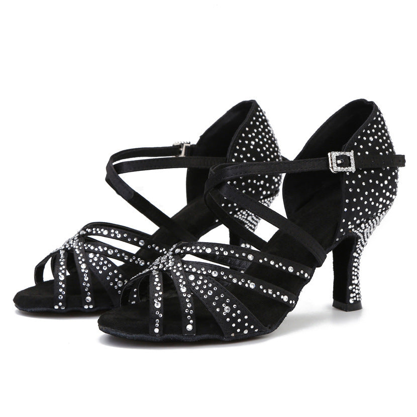 Latin Dance Performance Dancing Shoes Women Limorista