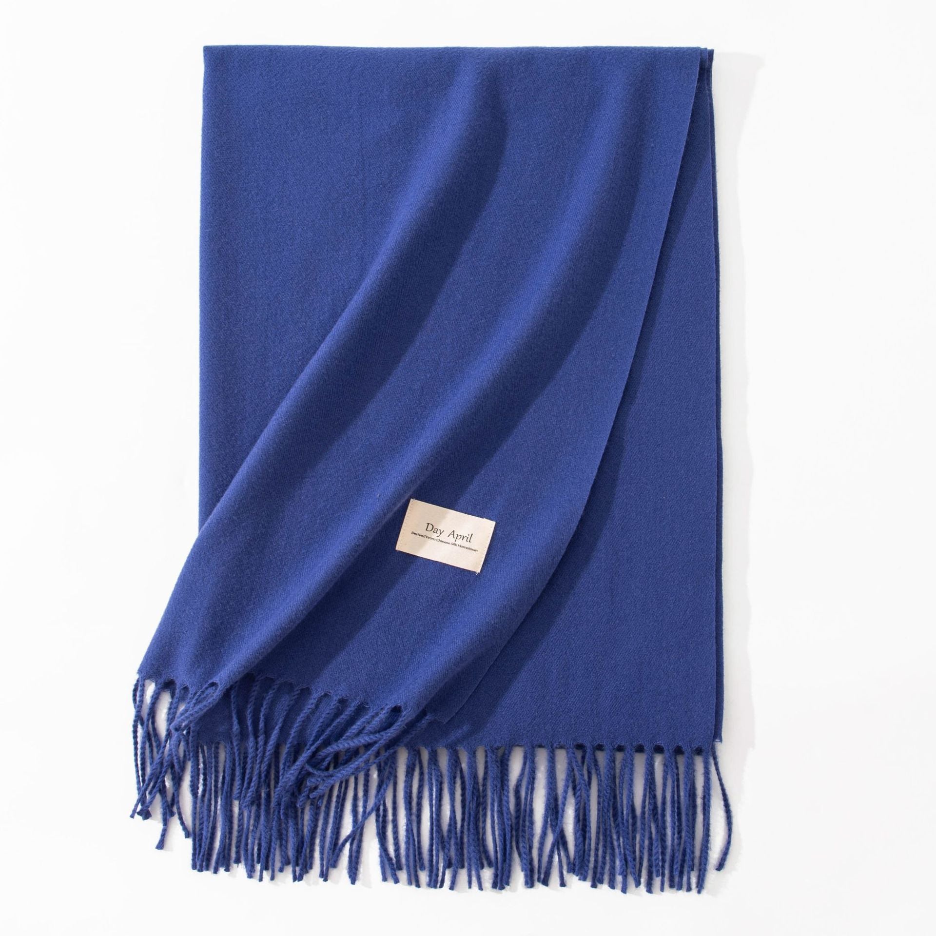 Pure Color Artificial Cashmere Scarf Women&