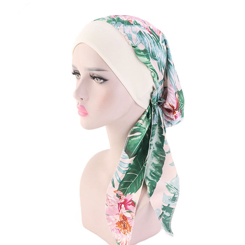 Stretch Hair Band Braid Hat Ethnic Style Fashion Scarf Muslim Ethnic Limorista