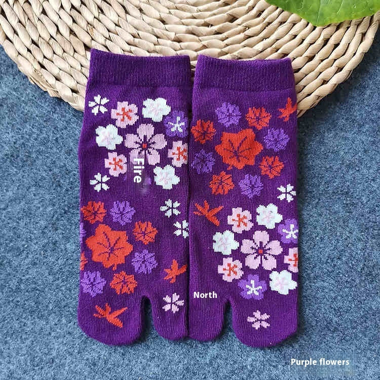 Two-toe Socks Split Toe Women&