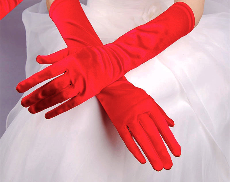 Bridal Gloves Wedding Dress Show Banquet Limorista