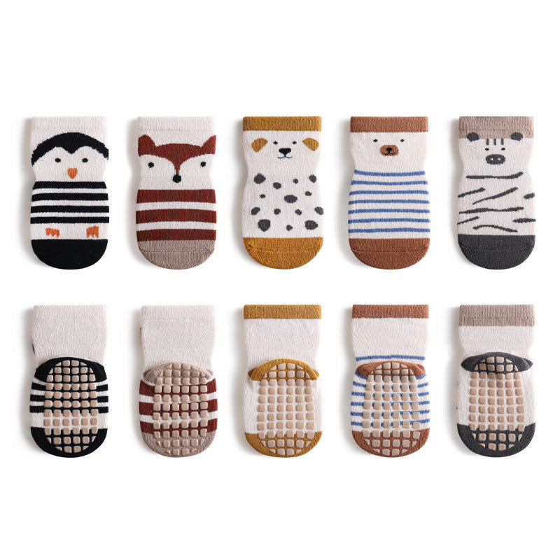 Baby Floor Socks Indoor Full Base Rubber Anti-slip Cooling Insulation Cylinder Limorista