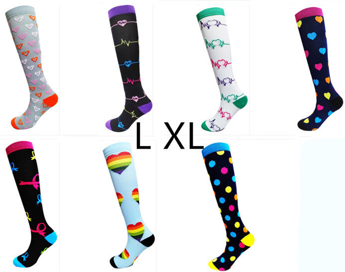Ladies running stretch compression sports socks Limorista