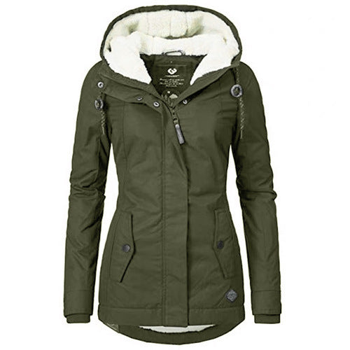 Plus velvet padded cotton women Limorista