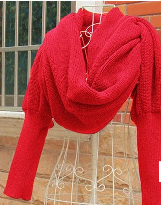 Sweater Scarf Cashmere Ladies Girl Woman Clothing Casual Wear Limorista