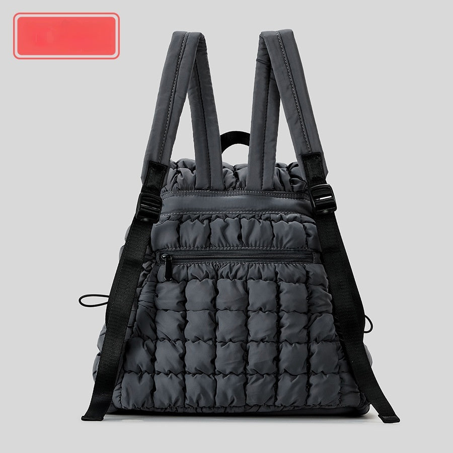 Large Capacity Puff Backpack Women&