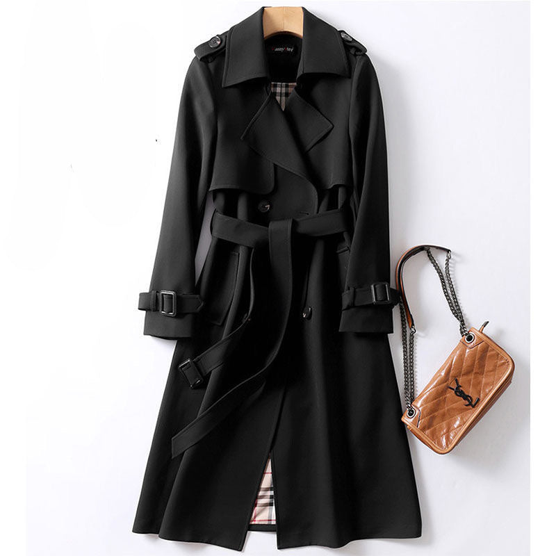 British style over the knee coat Limorista
