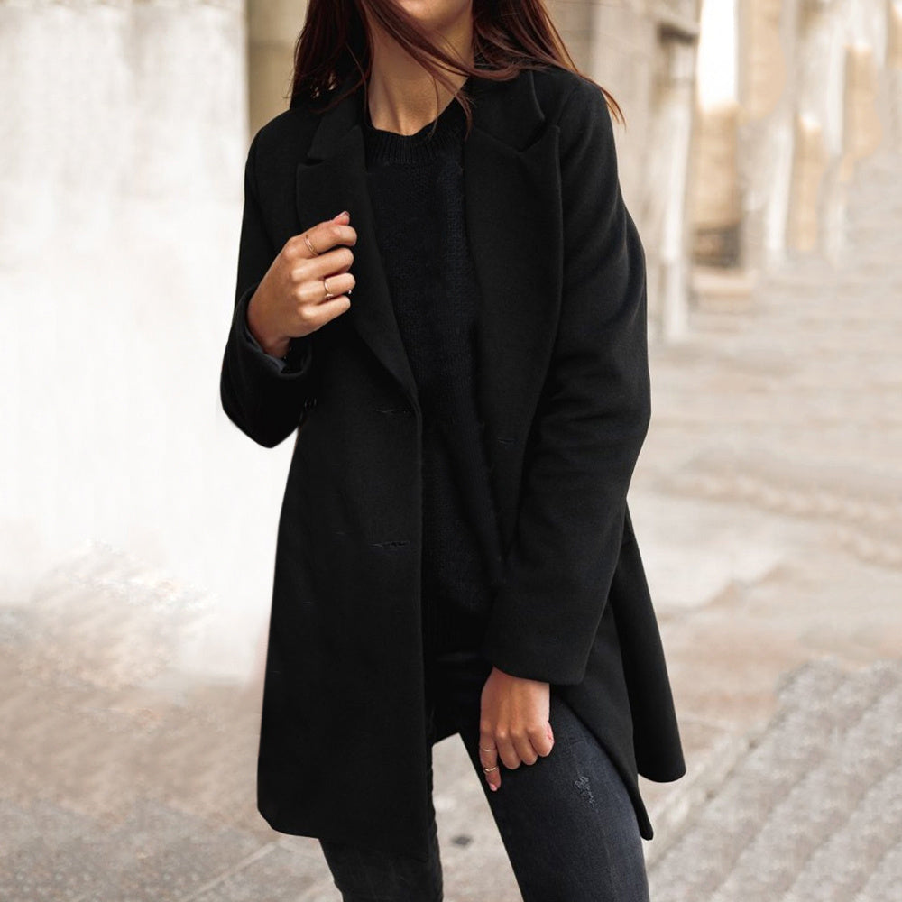 Winter Long Woolen Coats Limorista