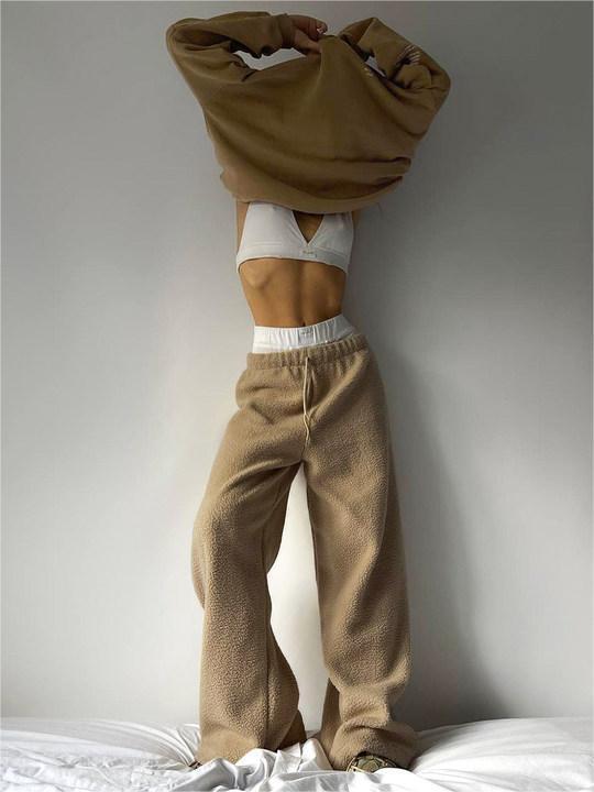 Personalized Cashmere Fashion Casual Sports Pants Limorista