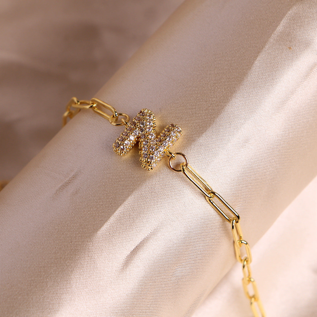 18K Bubble Balloon 26 English Zircon Clip Bracelet Limorista