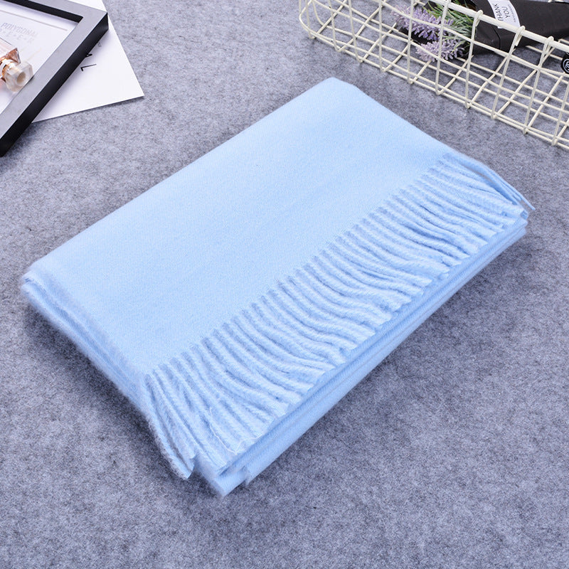 Dual-use cashmere SKY scarf Limorista