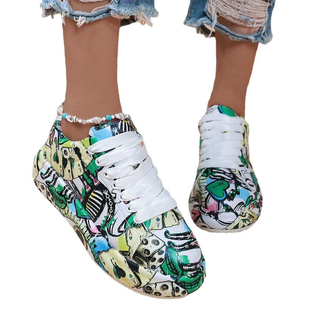 Hand-painted Shoes Women&