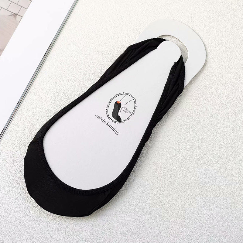 Half-foot Halter Ice Silk Boat Socks New Limorista