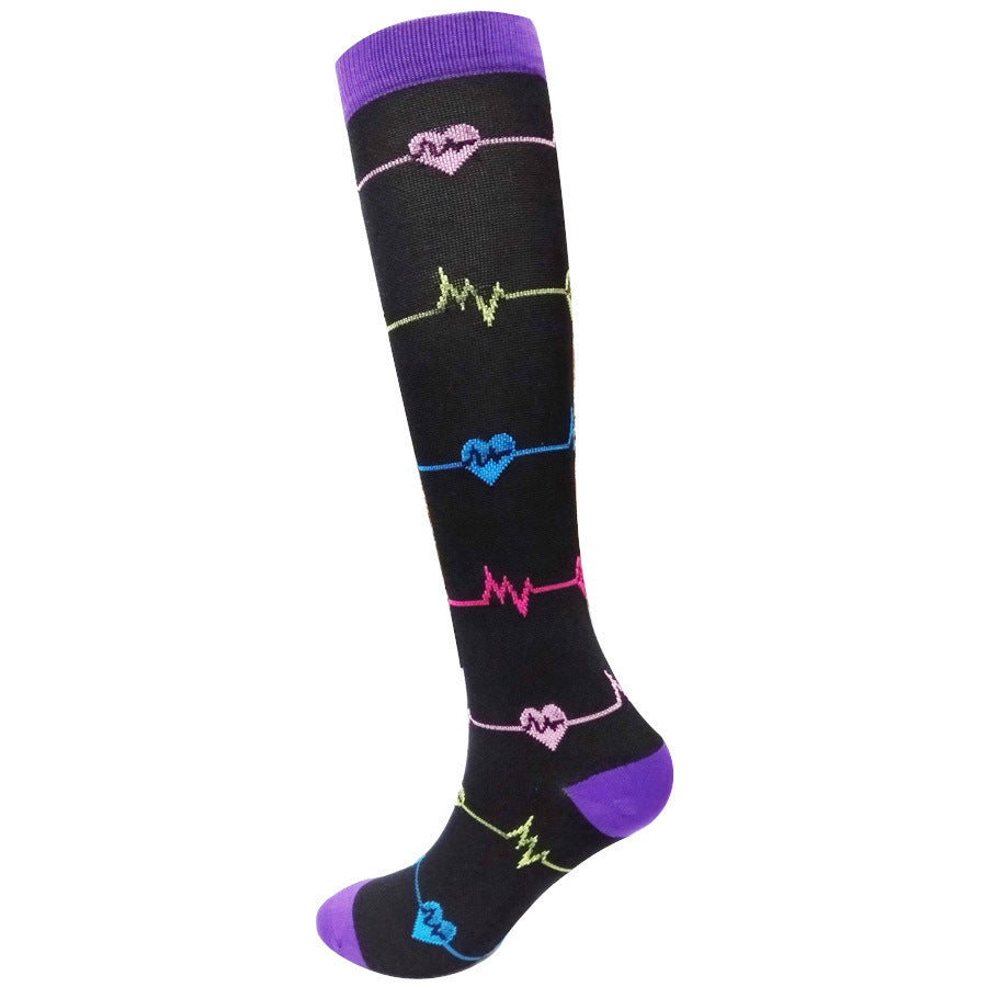 Ladies running stretch compression sports socks Limorista