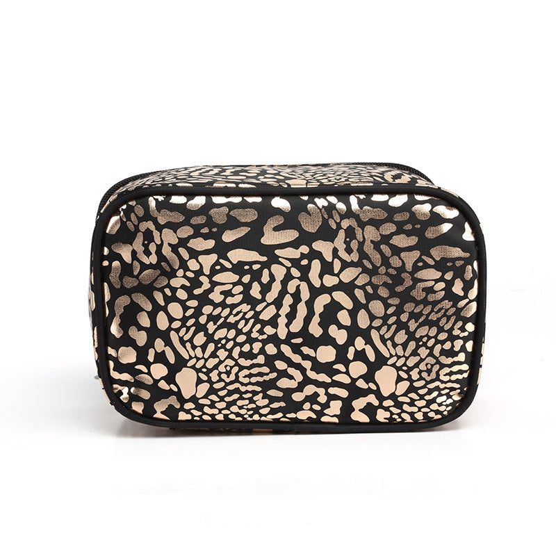 Large Capacity Handbag Leopard Print Cosmetic Bag Limorista