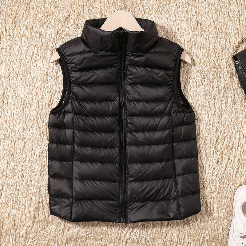 Lightweight down jacket women&