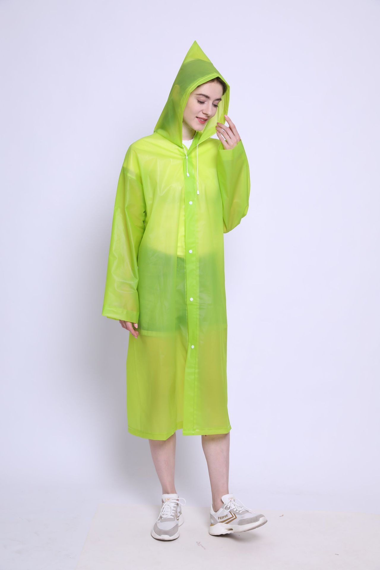 Non-disposable Adult Thickened Transparent 140g Raincoat Limorista