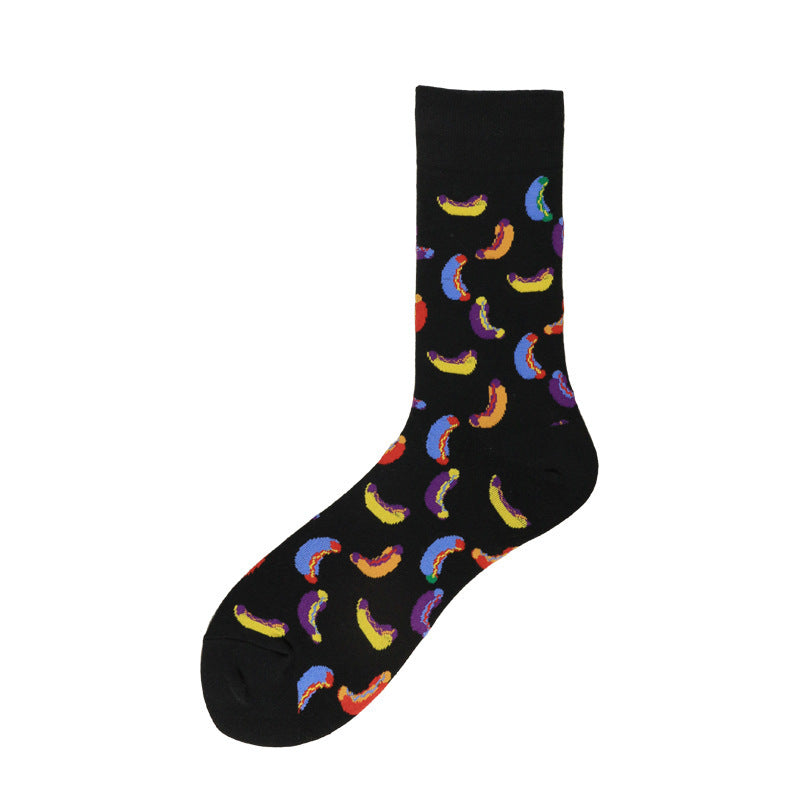 Creative and Versatile Food Cotton Tube Socks Limorista