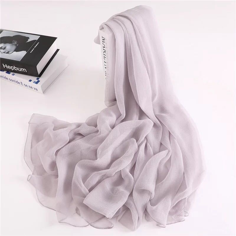 Long shawl beige scarf Limorista