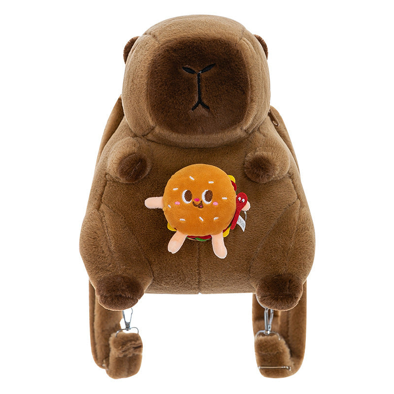 Capybara Backpack Plush Toy Creative Backpack Limorista