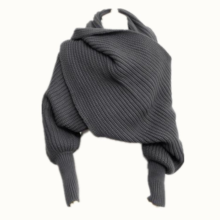 Sweater Scarf Cashmere Ladies Girl Woman Clothing Casual Wear Limorista