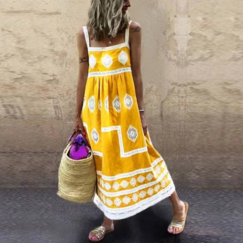 Printed multicolor dress Limorista