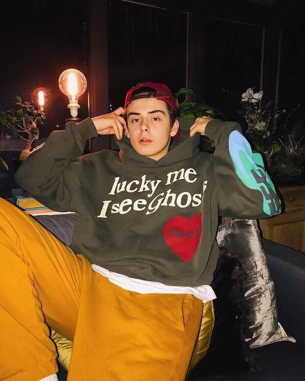 Graffiti alphabet print hoodie sweatshirt Limorista