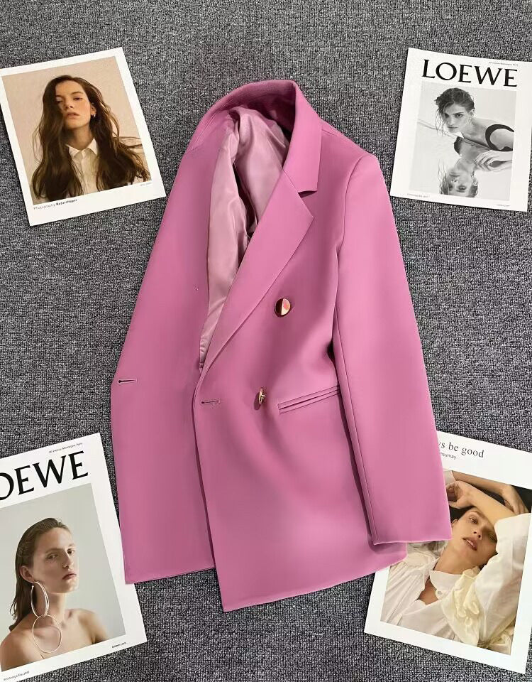 Casual Suit Jacket Women&