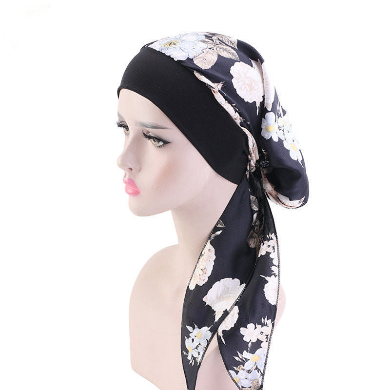 Stretch Hair Band Braid Hat Ethnic Style Fashion Scarf Muslim Ethnic Limorista