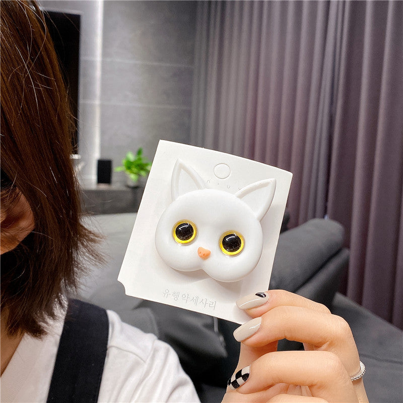 Korean Version Of Cute Cat Fashion Small Intestine Cloth Ring Limorista